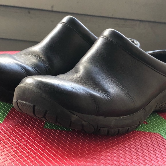 MERRELL ENCORE NOVA 2 J48510 Women’s Black Leather Mule Slip-On Shoes Sz 6.5 - Picture 3 of 10